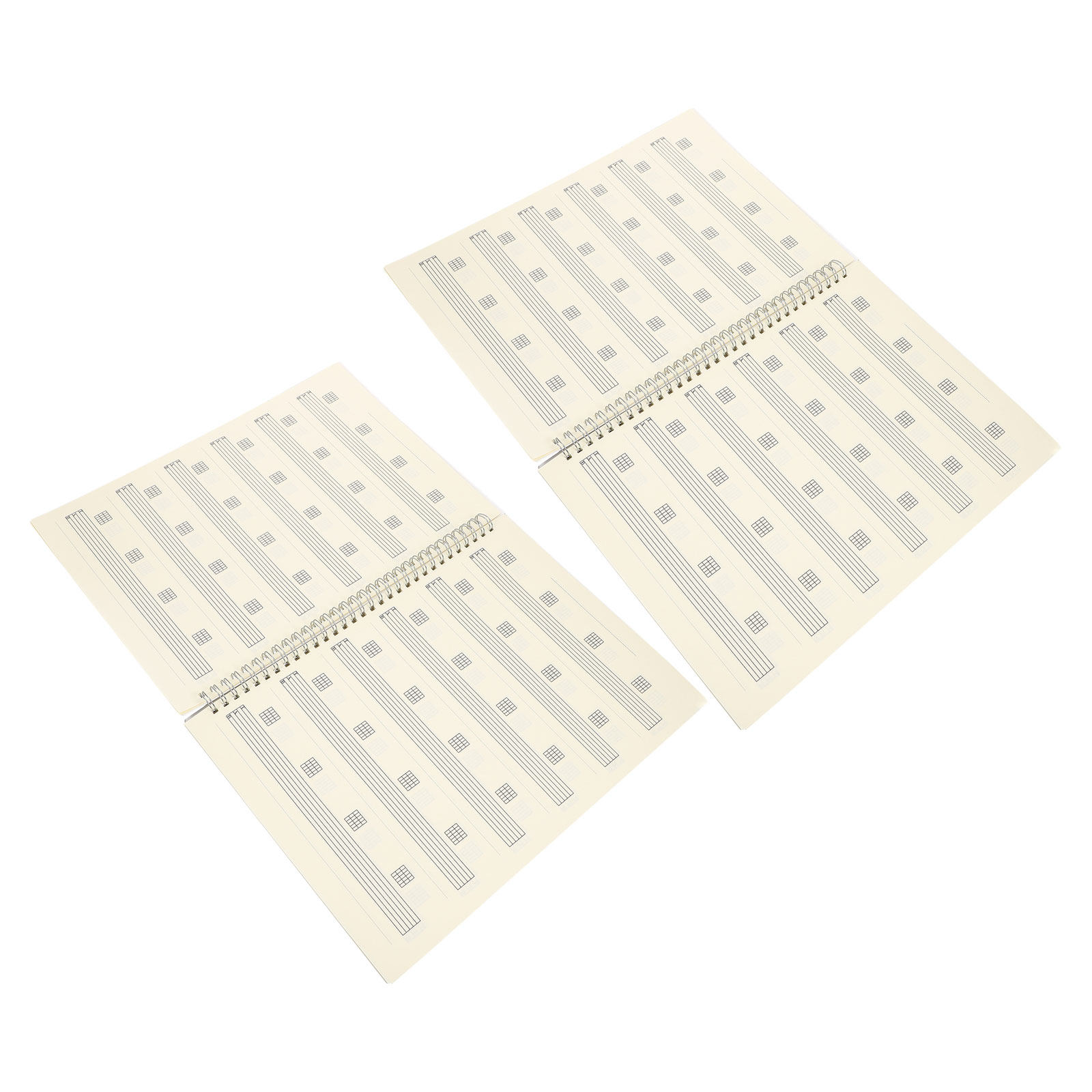 Blank Sheet Music Notebook - 2Pcs 6 String Guitar Tablature Notebook