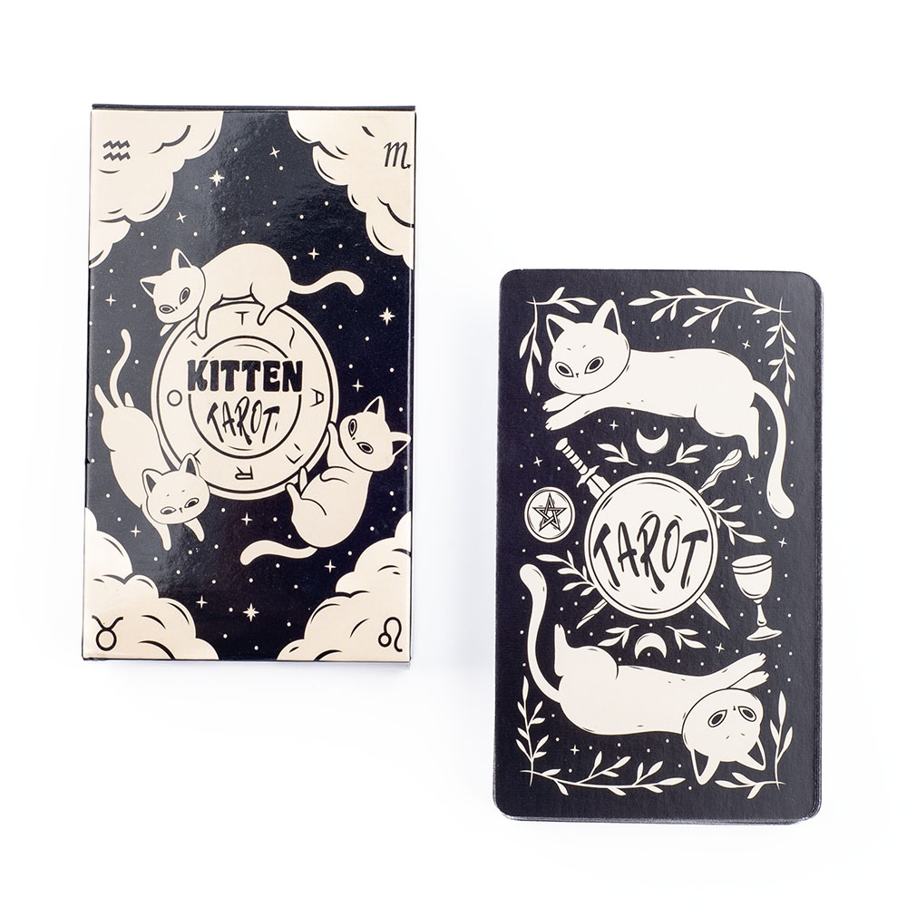 Kitten Tarot Deck 78Pcs Cute B - огляд і ціна Tarot Deck With Guidebook