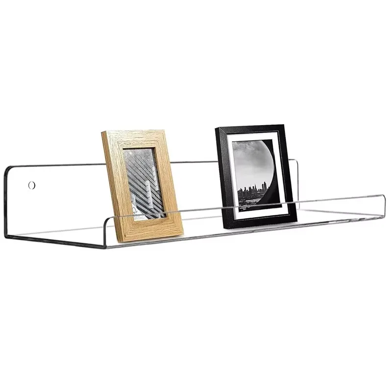 2pc Clear Acrylic Storage Rack - огляд і ціна Clear Acrylic Book Stand Holder