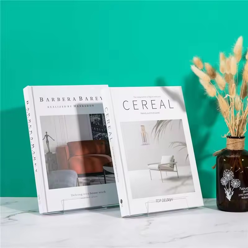 4pcs Acrylic Book Stand Book H - огляд і ціна Clear Acrylic Book Stand Holder