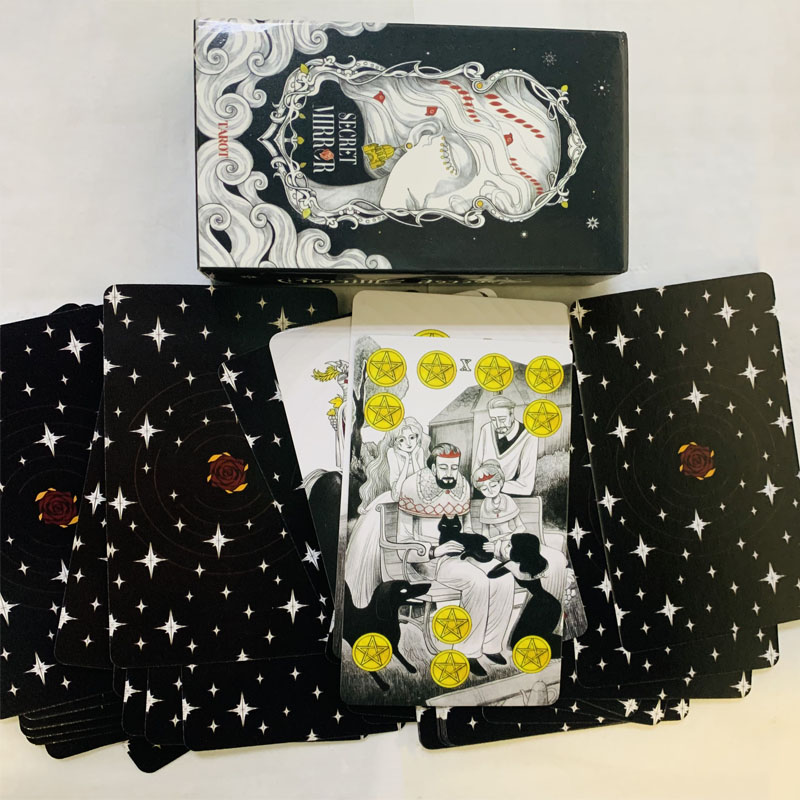 Secret Mirror Tarot cards 80 d - огляд і ціна Tarot Deck With Guidebook