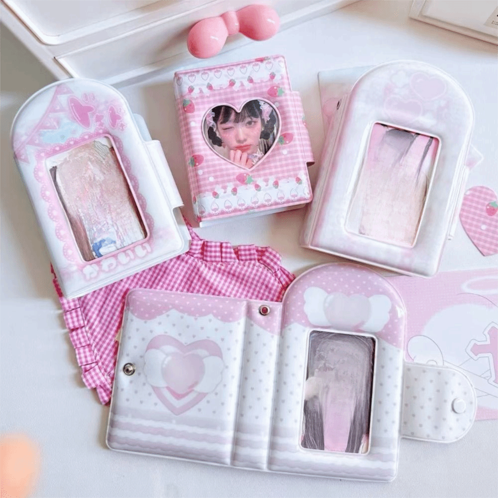 Cute 3 Inch Photocard Binder A - огляд і ціна Kpop Photo Card Binder 3 Inch