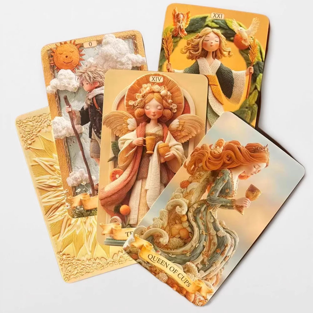 78 Tarot Cards Set, 13x8 Cm Th - огляд і ціна Tarot Deck With Guidebook