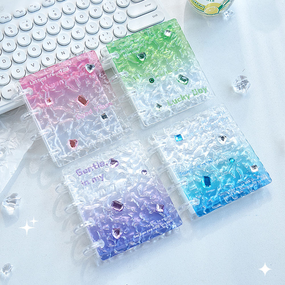 Water Ripple Gradient Acrylic  - огляд і ціна Kpop Photo Card Binder 3 Inch