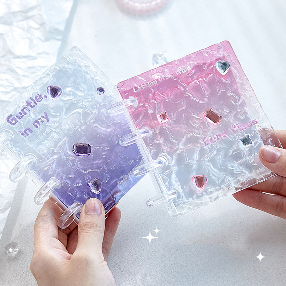Water Ripple Gradient Acrylic  - огляд і ціна Kpop Photo Card Binder 3 Inch