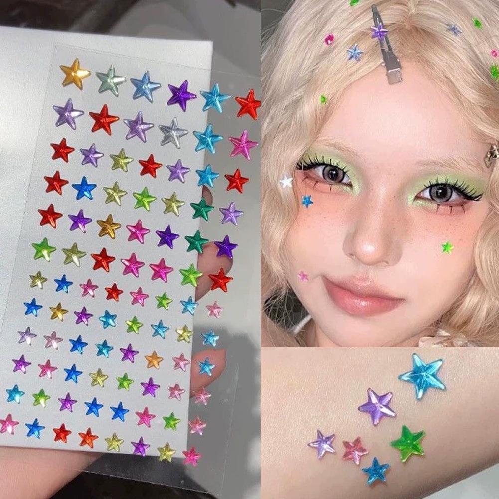 Self-Adhesive Face Rhinestones - огляд і ціна Music