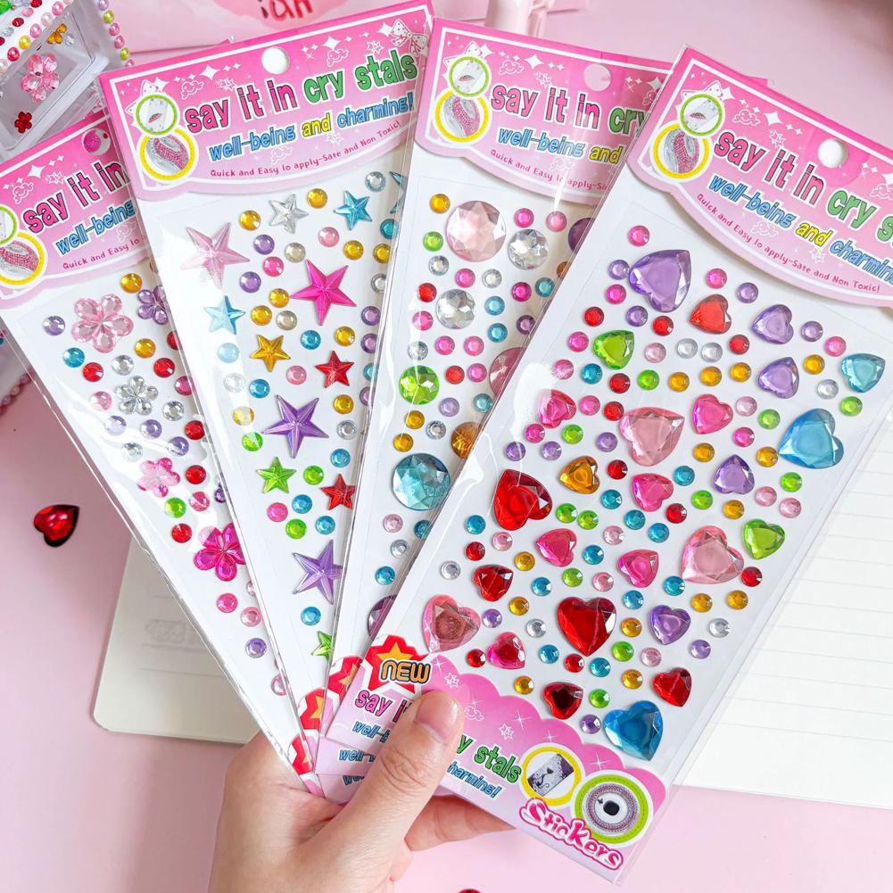 Self-Adhesive Face Rhinestones - огляд і ціна Music