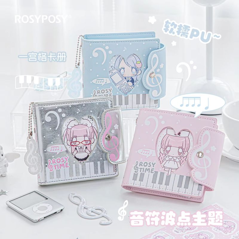 New Rosyposy Photocard Binder  - огляд і ціна Blank Sheet Music Notebook