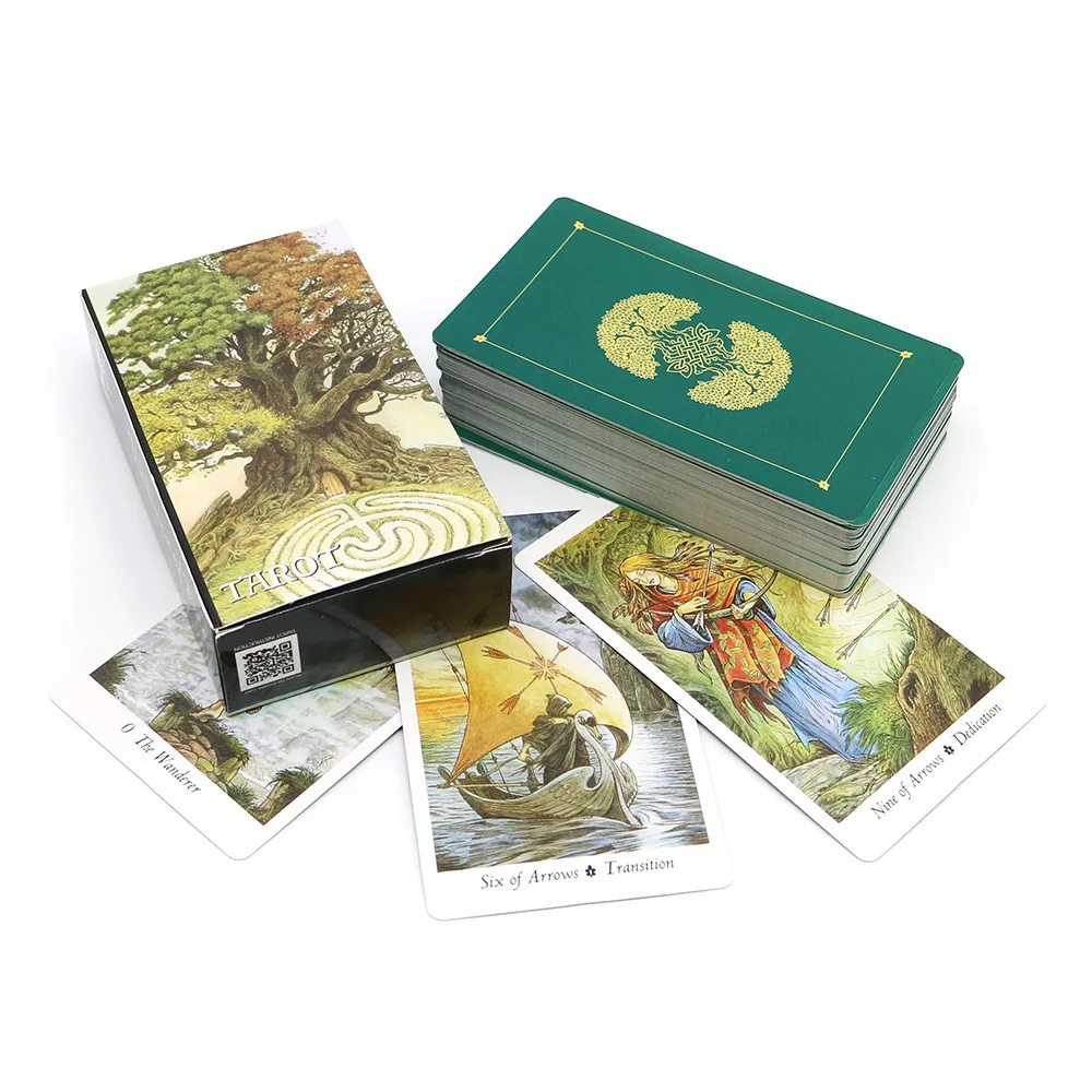 The Wild Wood Tarot Cards A 78 - огляд і ціна Tarot Deck With Guidebook